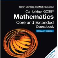 Cambridge Mathematics Core Extended Coursebook