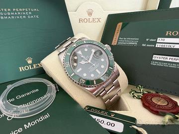 ROLEX SUBMARINER "HULK" Full Set Italia 🇮🇹