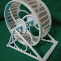 Ruota da corsa in plastica per criceti NUOVA