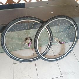Ruote  da ciclismo r 26 complete