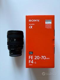 Obiettivo Sony FE 20-70mm F4 G