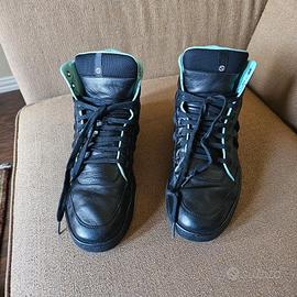 Gucci Sneakers alte in pelle Gucci taglia