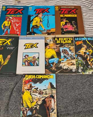 Lotto Misto Fumetti Tex Willer Bonelli Oscar