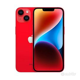 iPhone 14 Plus 128GB Red  6.7" Rosso. Garanzia 1