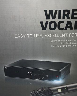 Ricevitore x radiomicrofono nuovo sennheiser xsw A