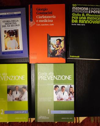 Lotto 12 Libri Divulgazione Medica,....