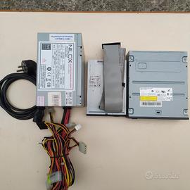 Alimentatore PC 600W + DVD/CD + floppy