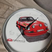 Orologio da parete Porsche 911S storica NUOVO