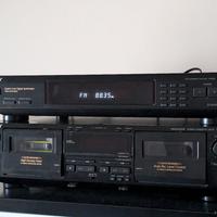 doppia piastra Sony e sintonizzatore Sony