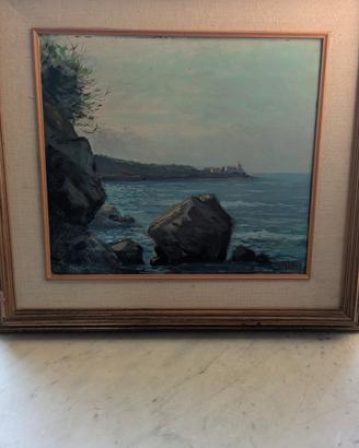 Quadro pittore Livornese Millus