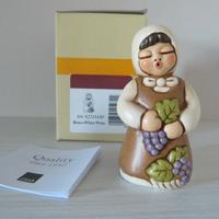 Vendemmiatrice rossa  vigna presepe classico thun