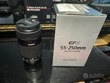 Canon EF-S 55-250mm f/4,0-5,6 IS STM ULTIMO PREZZO