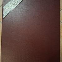 sottomano Ranieri per scrivania pelle/argento