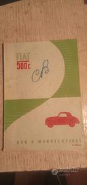Libretto Fiat topolino 500c originale (F)