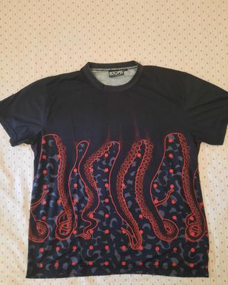 t shirt Uomo taglia L OCTOPUS Grigia