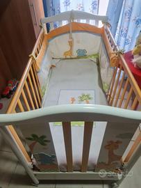 Lettino e mobile fasciatoio -PALI Gigi & Lele