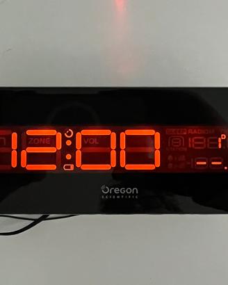 Radio sveglia Oregon Scientific con proiezione ora