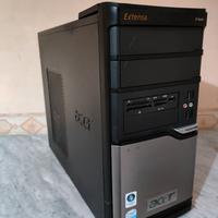 PC Acer SSD 120GB Intel E5200 Win7 PRO +TAST-MOUSE