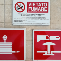 Cartelli segnaletica di sicurezza