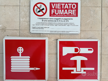 Cartelli segnaletica di sicurezza