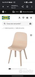 4 sedie Ikea Odger