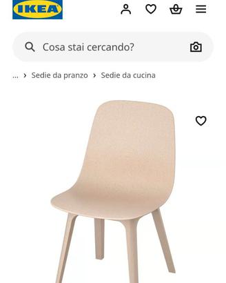 4 sedie Ikea Odger