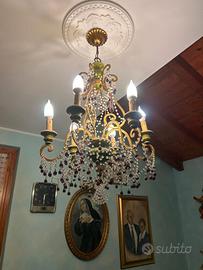 Lampadario stile antico 