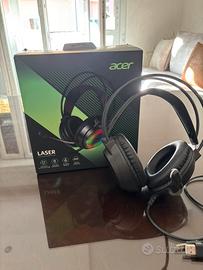 Cuffie Gaming Acer Laser GH-1600 - Come Nuove