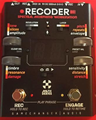 Gamechanger Audio Recoder Spectral Morphing