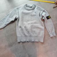 maglione Stone Island grigio taglia m nuovo mai in