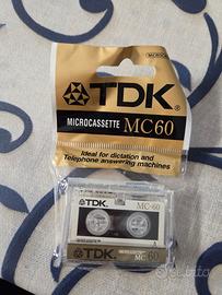 Microcassette MC 60 TDK