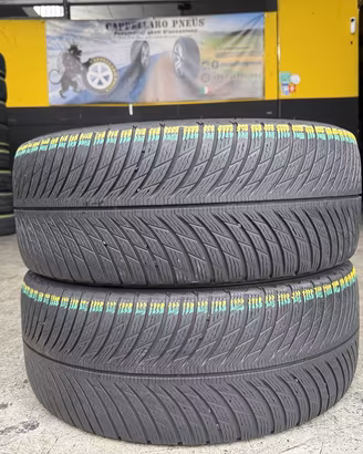 2 Gomme 245/45R18 Michelin Invernali 80% residui