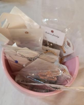 Lotto Bigiotteria mista 20 pezzi