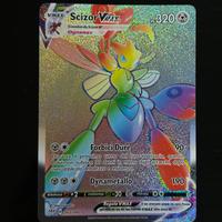 Carta Scizor vmax segreta full art hyper pokemon