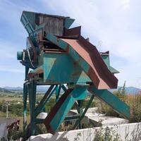 Vaglio vibrante inerti