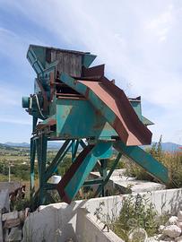 Vaglio vibrante inerti