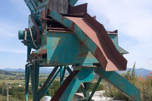 Vaglio vibrante inerti