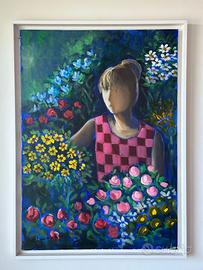 5 quadri olio su tela Fantuzzi 50X70 e 60X40