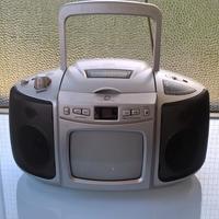 Radio - Lettore CD - TV B/N Portatile 