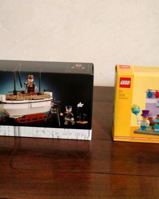 da collezione LEGO 40729 Scialuppa+40584compleanno