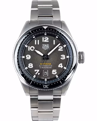 TAG Heuer Autavia Calibre 5 COSC acciaio NUOVO