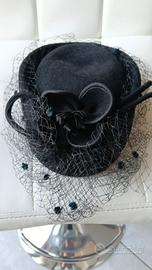 Cappello Vintage MARZI FIRENZE con Veletta - Alta