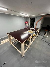 banco da falegname - dewalt dw745 - fresa