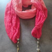 sciarpa in cotone 100% NUOVA 