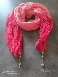 sciarpa in cotone 100% NUOVA 