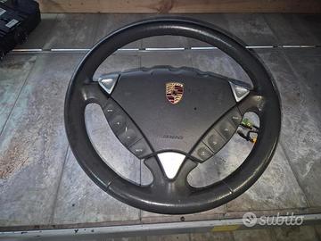 Volante In Pelle Completo Per Porsche Cayenne 2005