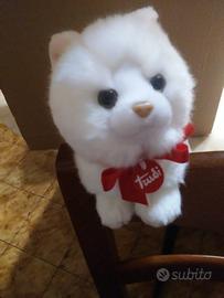 Peluche gattino bianco