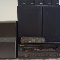 Ampli  Surround Pioneer e Casse Bose