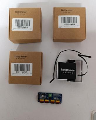Kit 4 Servo Digitali Longruner + Driver PCA9685