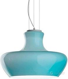 💡 Sospensione Ideal Lux Aladino SP1 D45 Azzurro .